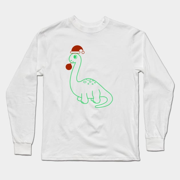 Santa Gertie Long Sleeve T-Shirt by Be Our Guest Podcast